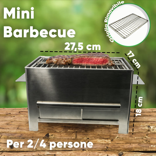 Barbecue giapponese yakitori compatto per 2-4 persone