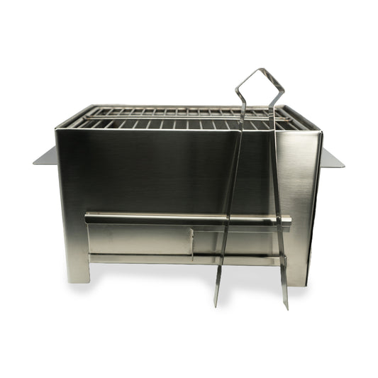 Mini barbecue yakitori VulcanInox portatile acciaio inox da tavolo