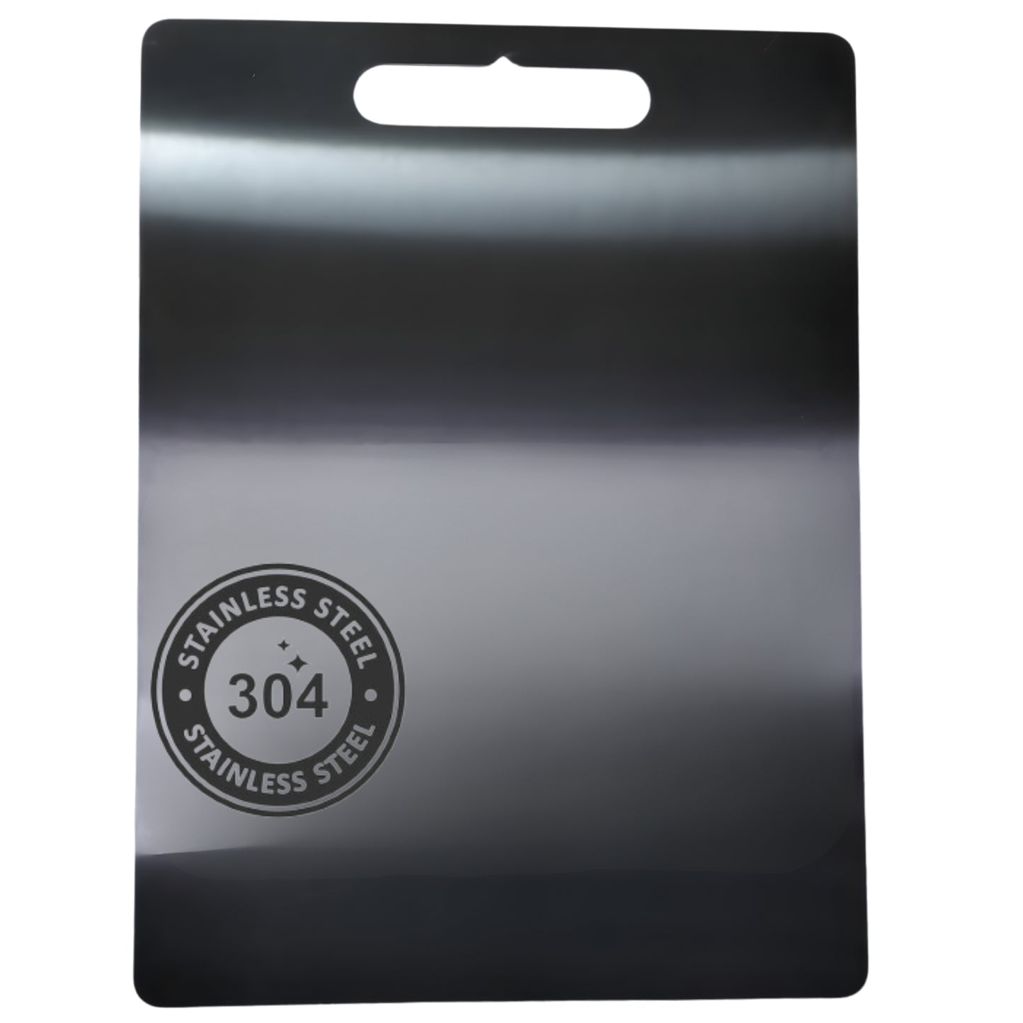 Tagliere professionale VulcanInox acciaio inox 304 certificato HACCP 25x33cm