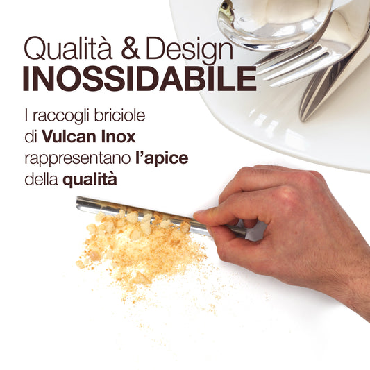 Dettaglio design ergonomico raccogli briciole professionale
